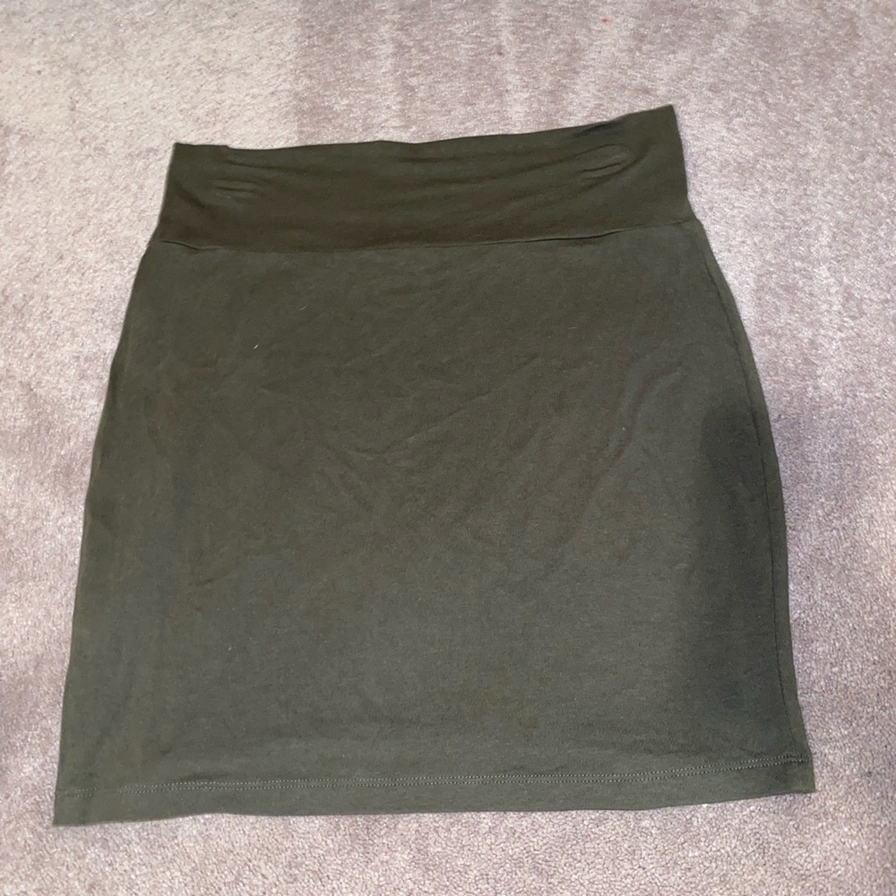 🔅army green pencil miniskirt🔅